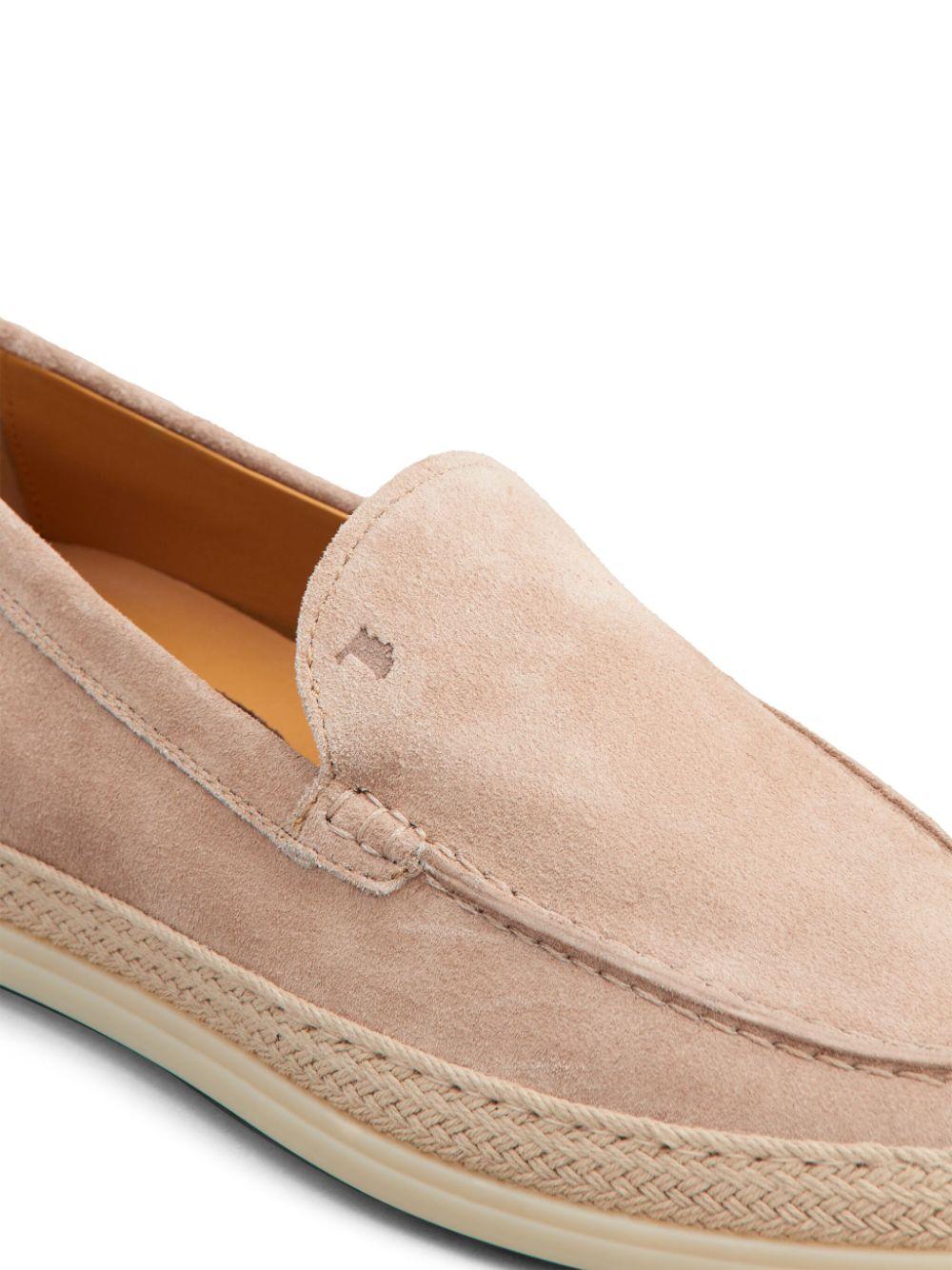 Slipper loafers in suede XXW92K0HU30 M8WM027 TOD'S