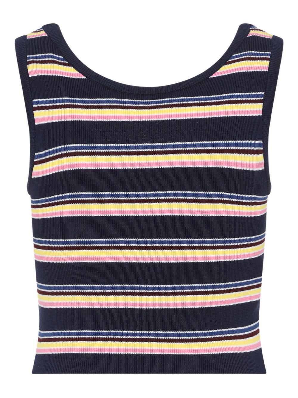 Striped tank top<BR/><BR/> P29B64 16V9F0008 PRADA