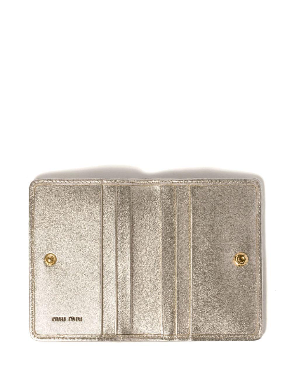 Front logo wallet 5MC103 AFPPF0002 MIU MIU
