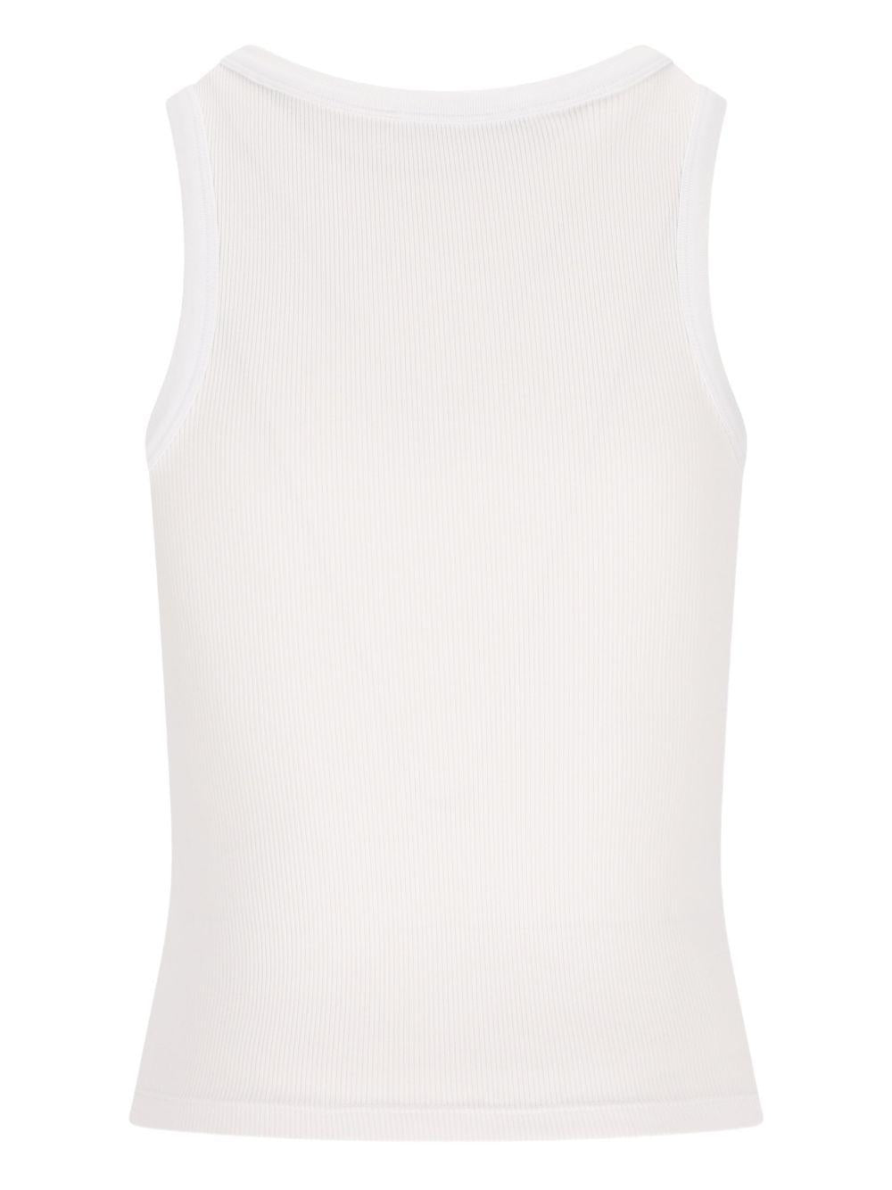 Slim fit tank top BW70FPP7BR 100 GIVENCHY