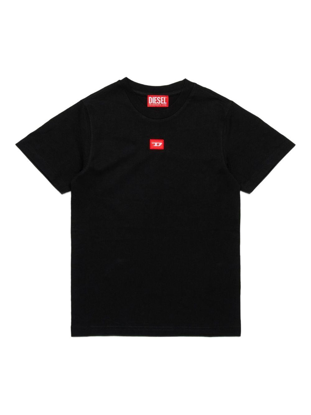 txdiego T-shirt with patch J02501 0GRAIK900 DIESEL KID