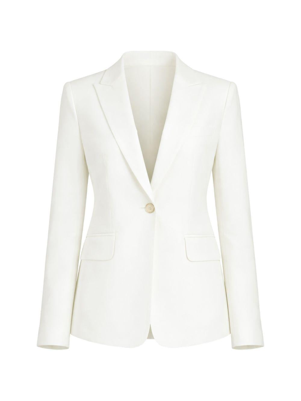 Jacket in linen blend 106597 A34IZ05 PINKO