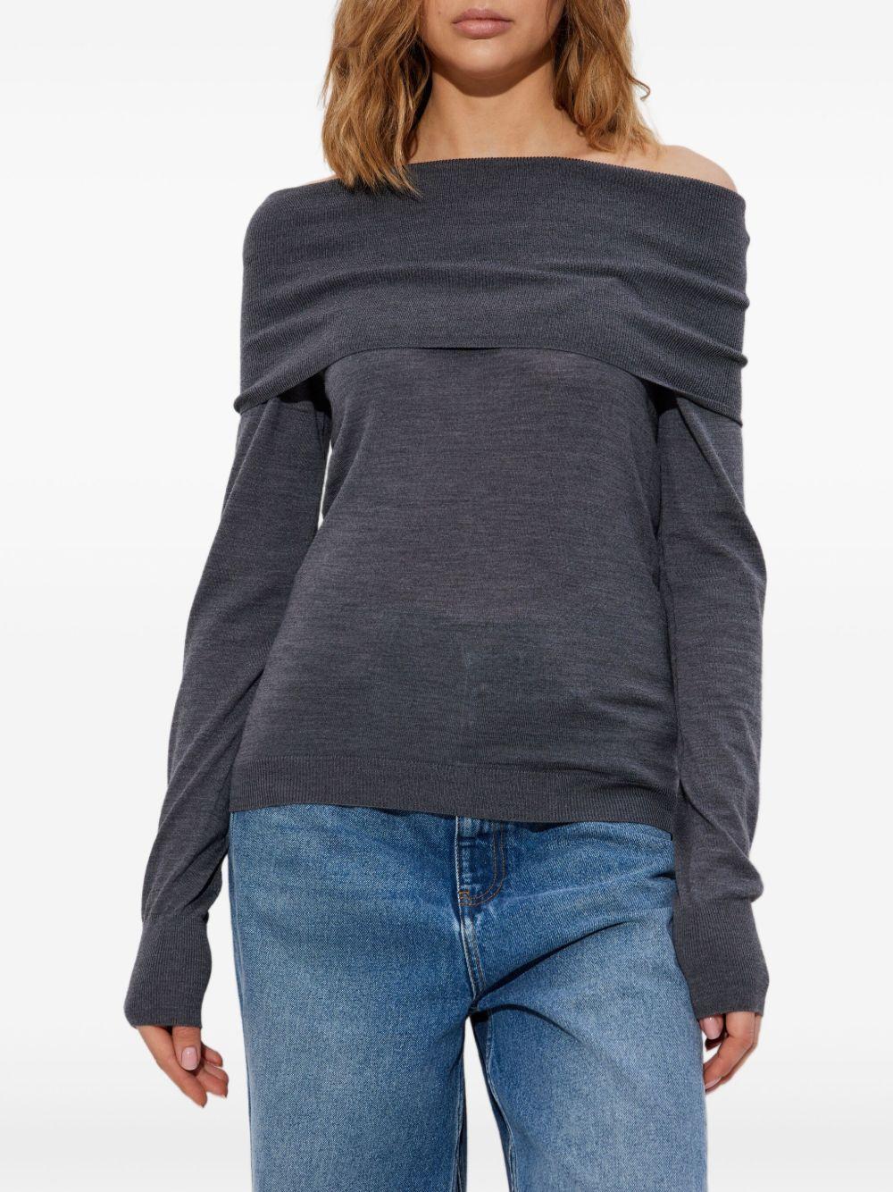 Off-shoulder sweater<BR/><BR/> 6K10403 S25981267 STELLA McCARTNEY