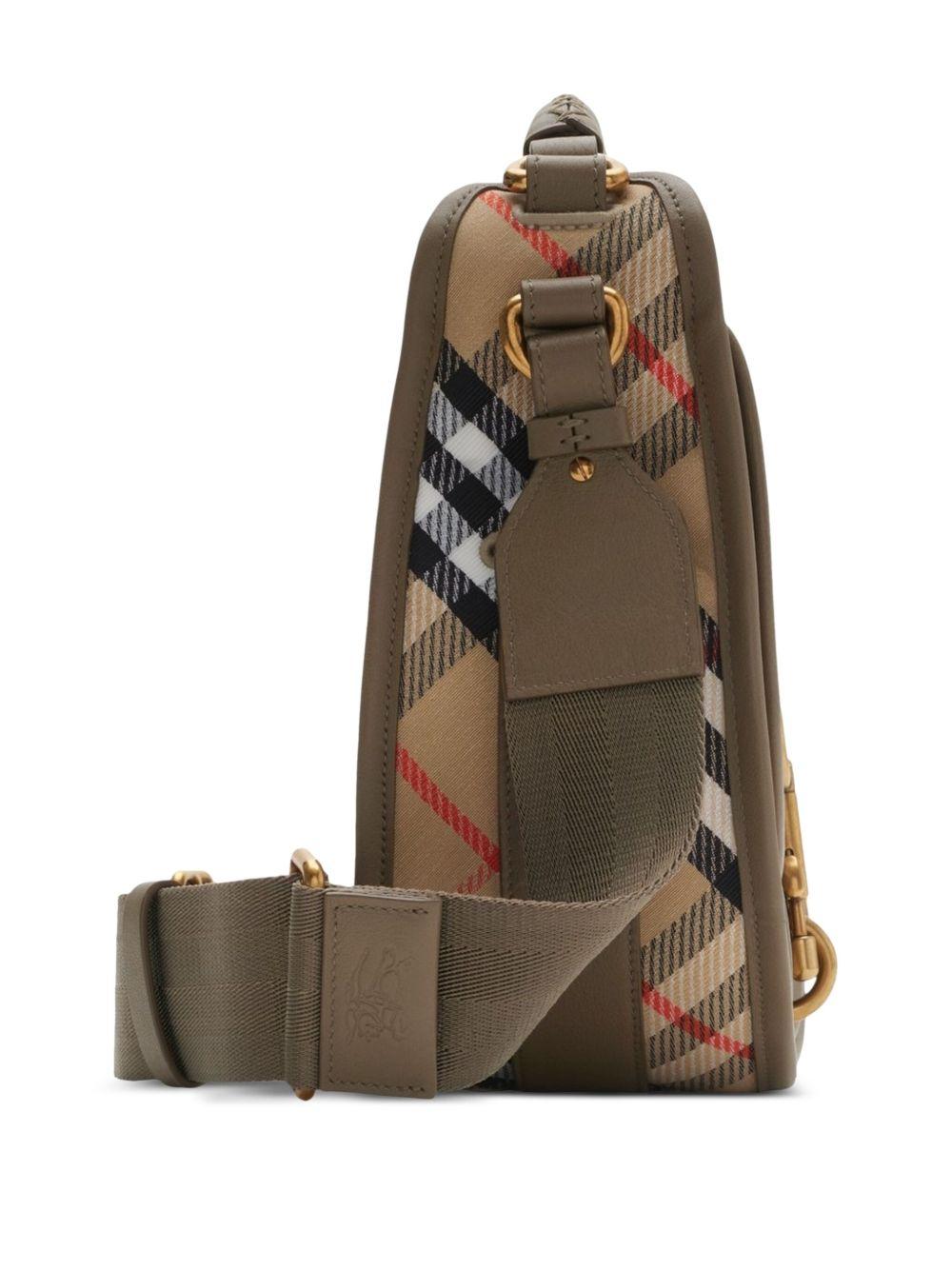 Small B Clip Messenger Bag 8108120 B9368 BURBERRY