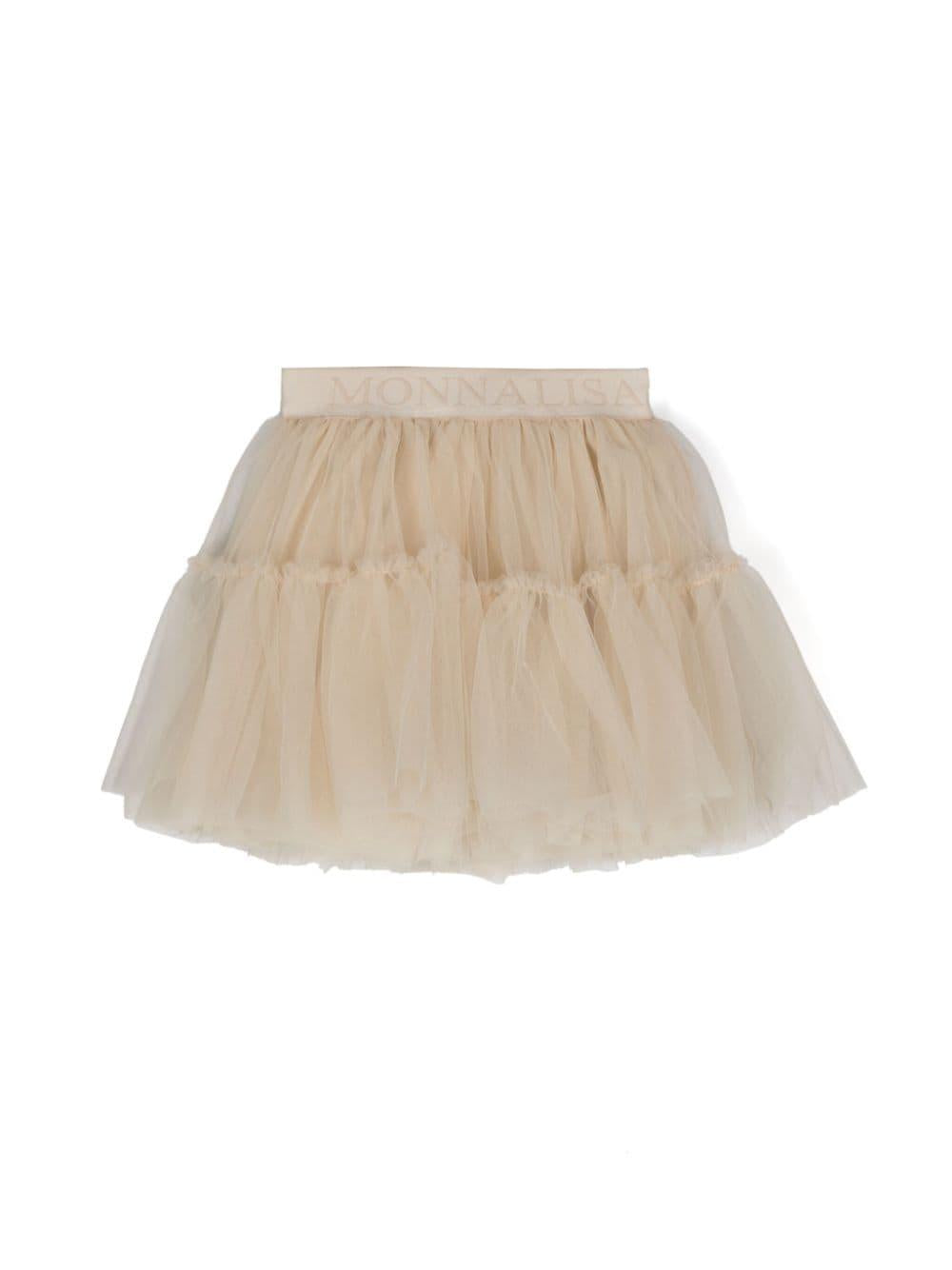 Toulle skirt<BR/><BR/> 17DGON T9945002S MONNALISA