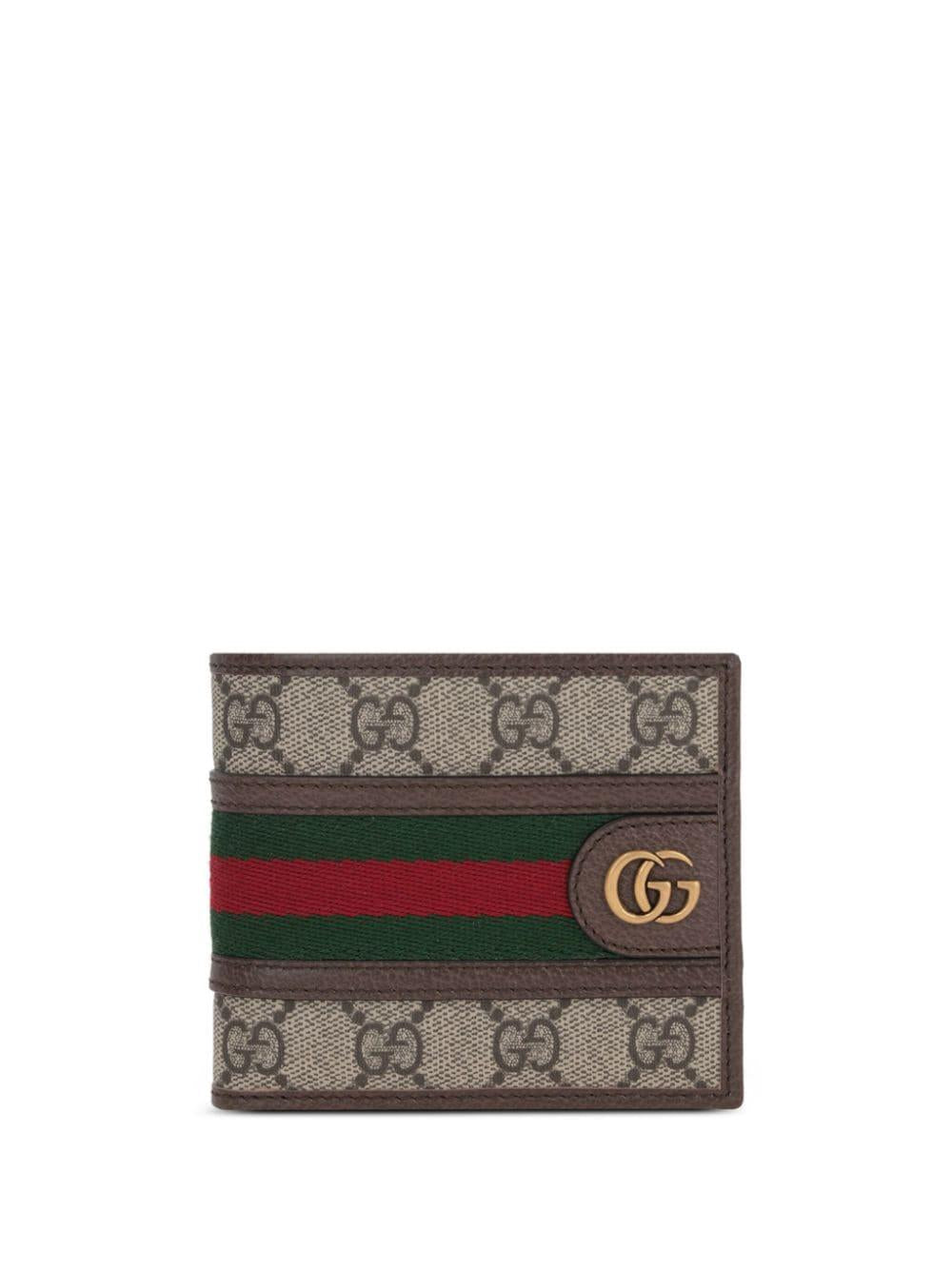 Ophidia GG-plaque wallet<BR/><BR/><BR/><BR/><BR/><BR/> 597609 FADI79764 GUCCI