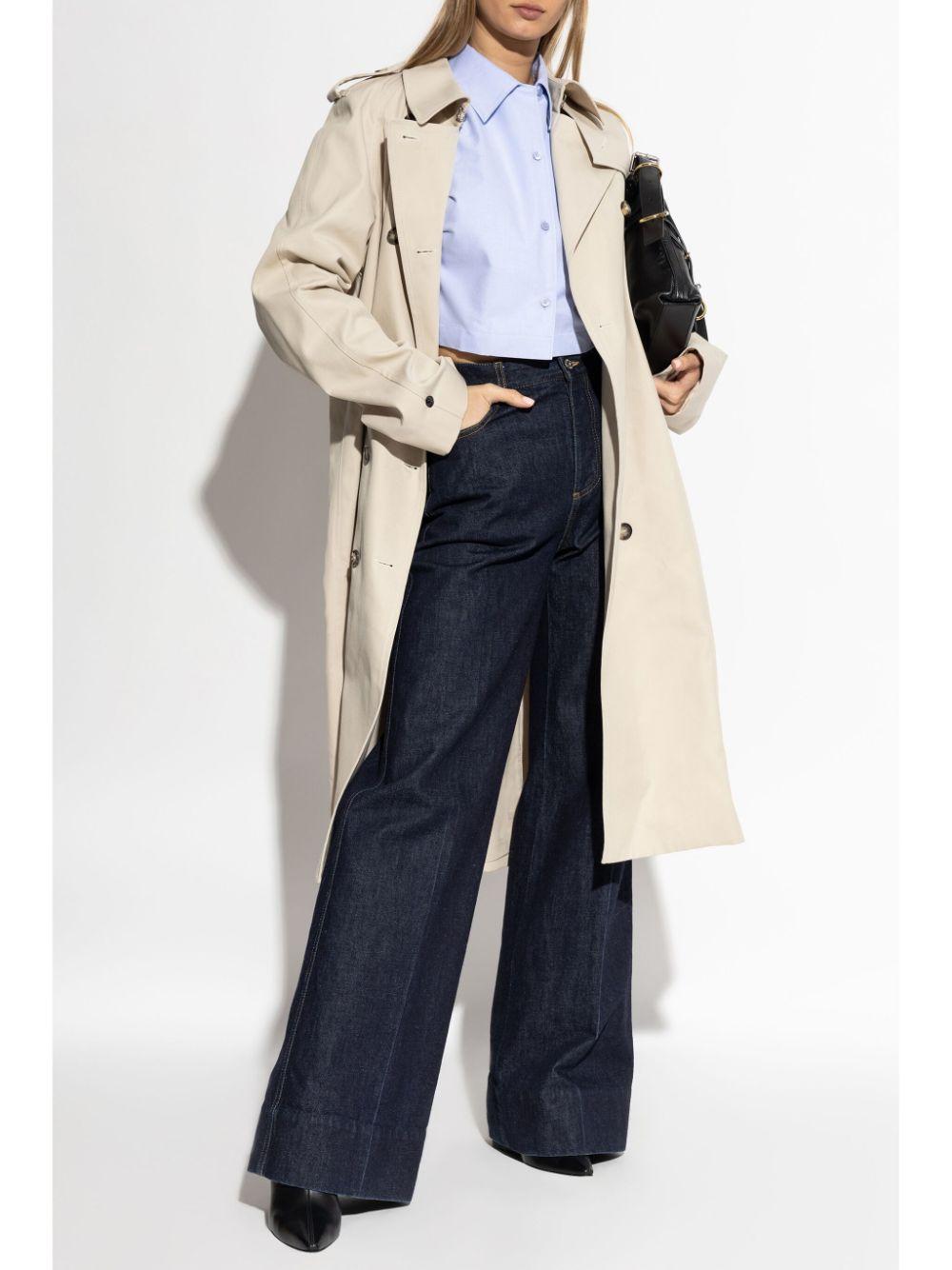 Cotton cropped shirt BW61591557 453 GIVENCHY