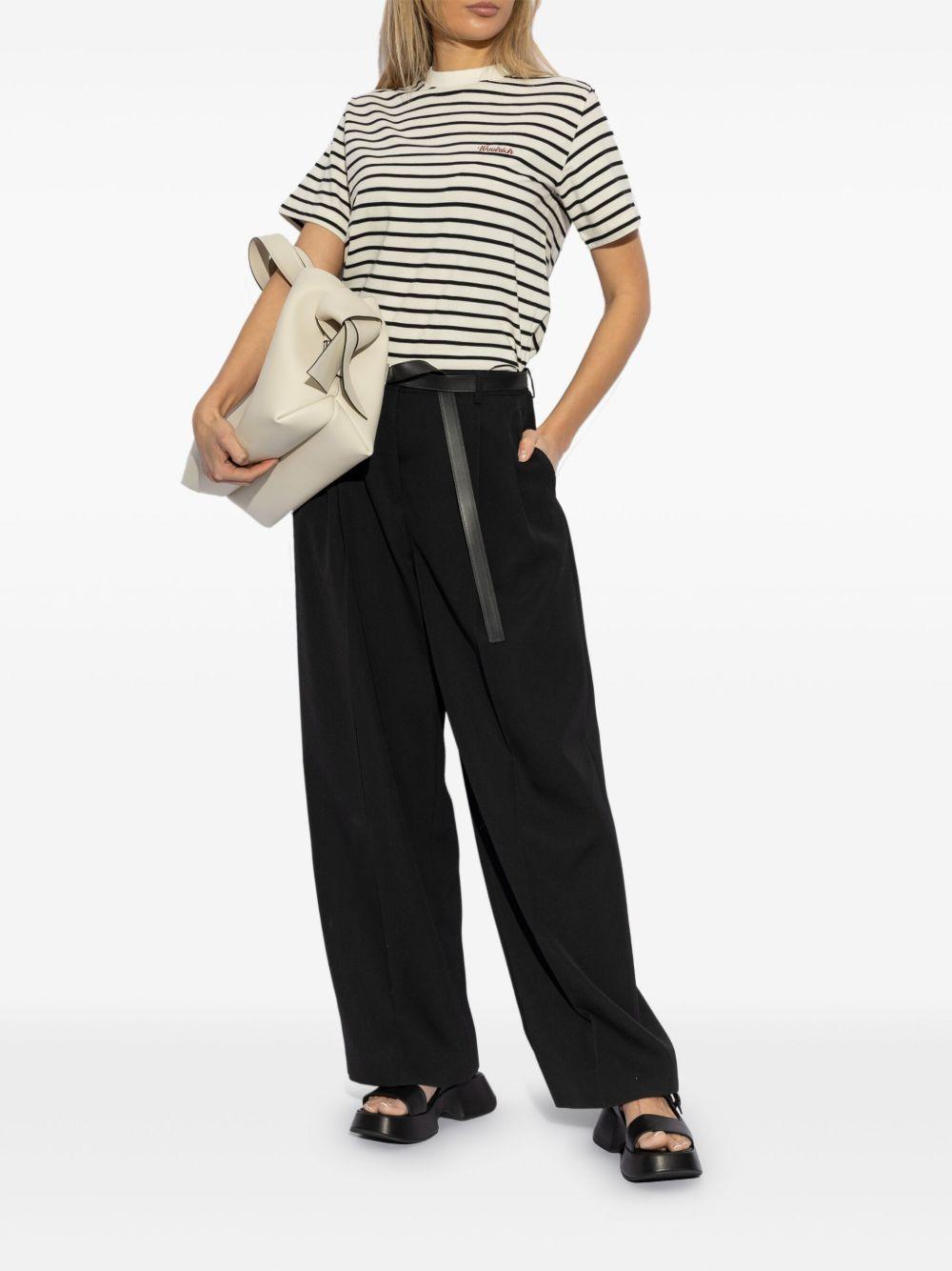 Striped T-shirt<BR/><BR/><BR/> CFWWTE0106FRUT4004 8679 WOOLRICH