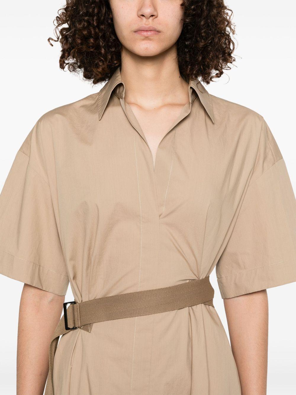 Poplin midi dress<BR/><BR/><BR/> M0H93A5306 C2871 BRUNELLO CUCINELLI