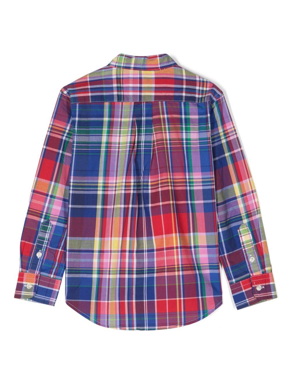 Multicolor shirt 323918249012 6474BAREDROYALMULTI POLO RALPH LAUREN KIDS