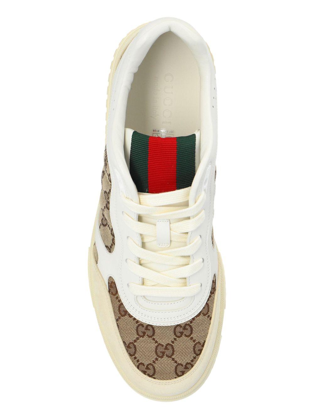Re-Web panelled sneakers<BR/><BR/><BR/> 787476 AADHW9573 GUCCI