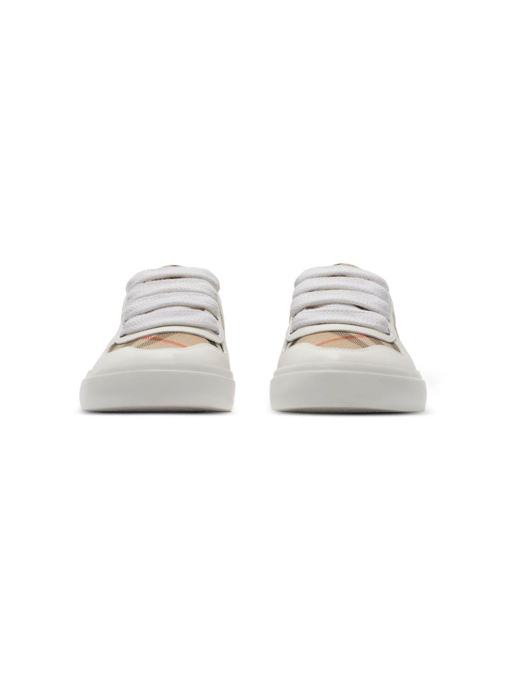 Check cotton sneakers 8089736 B9368 BURBERRY KIDS
