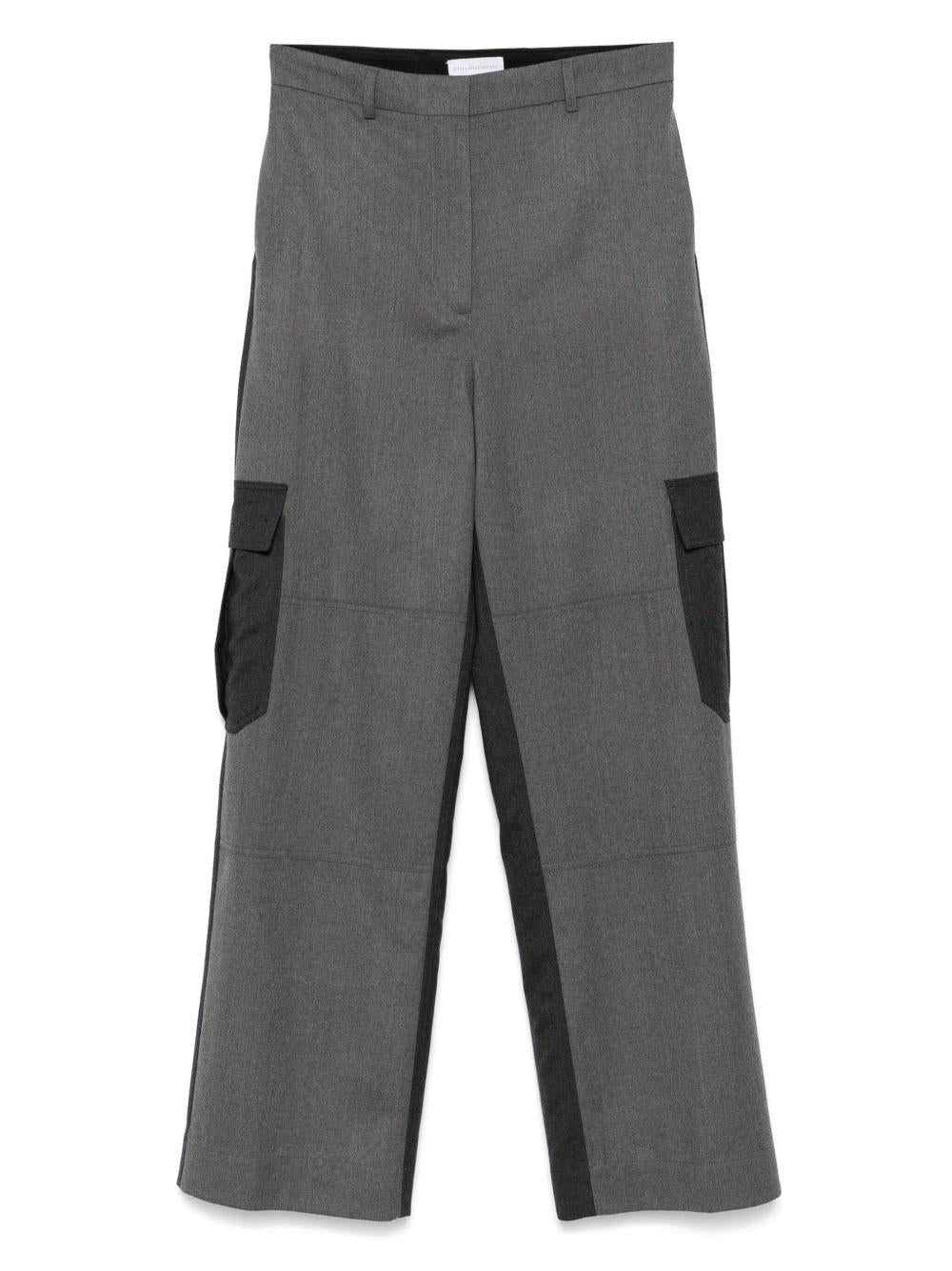 Panelled Slouchy Cargo Trousers 640284 3CU7031230 STELLA McCARTNEY