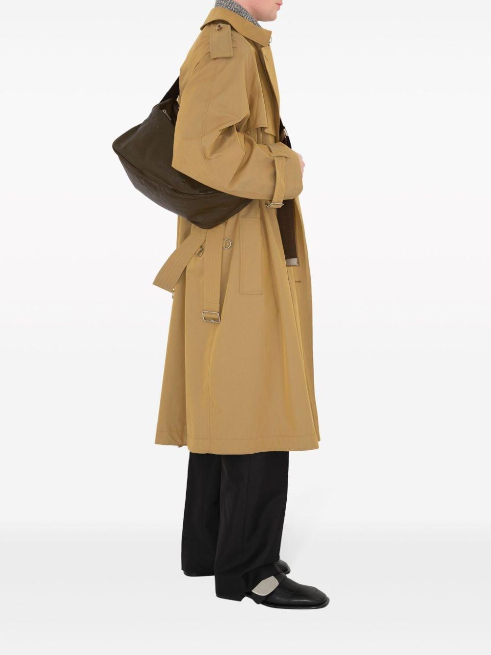 Long garbadine trench coat<BR/><BR/><BR/> 8087617 SPELT BURBERRY