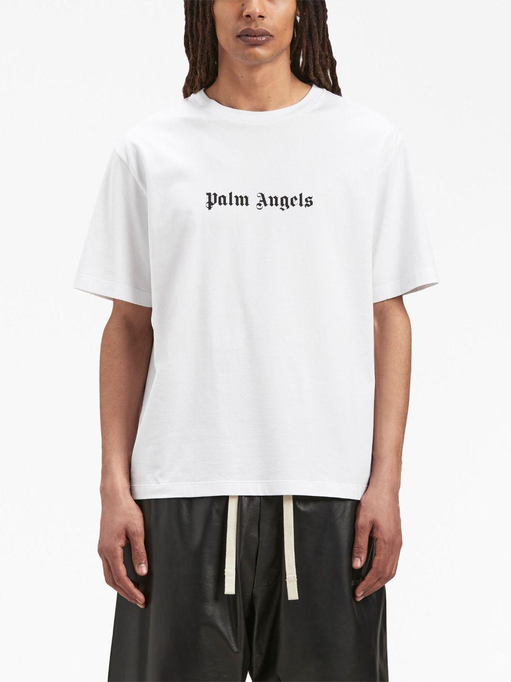 Logo motif T-shirt PMAA089S24 JER0020110 PALM ANGELS