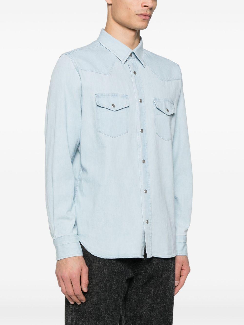 Denim shirt<BR/><BR/><BR/> HDS001 FMC130F24HB215 TOM FORD
