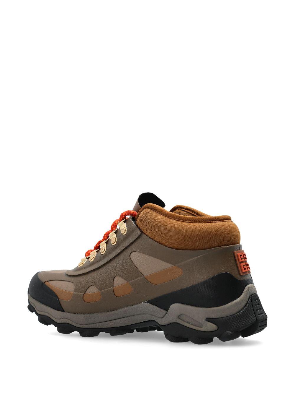 Lace up boots in rubber and neopren<BR/>x Bogs BH604QH1QG 244 GIVENCHY / BOGS