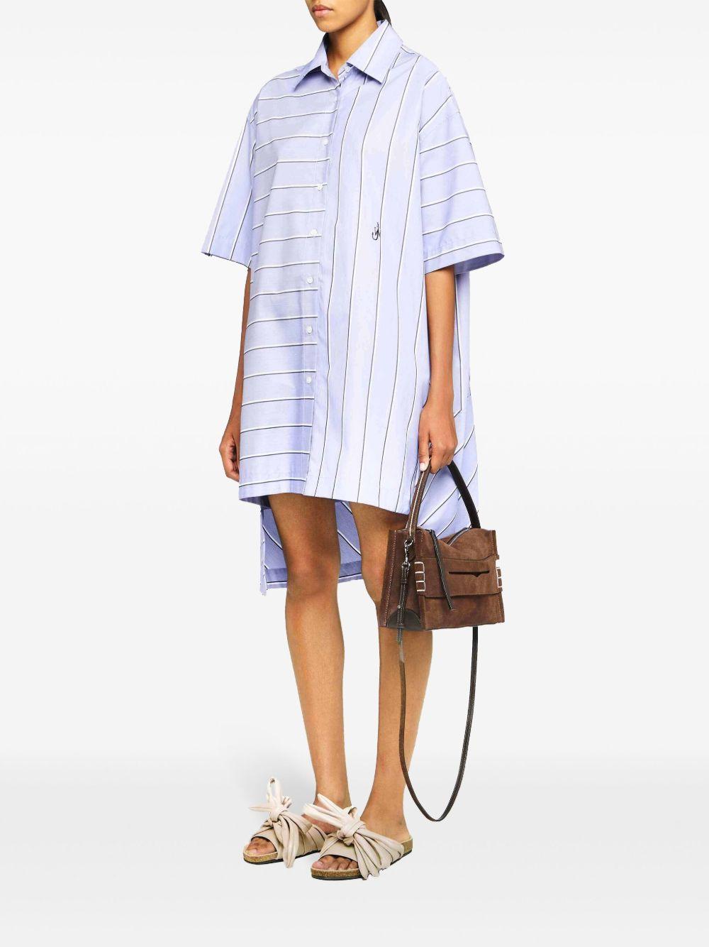 High-low hem shirt dress<BR/><BR/><BR/> DR0475 PG1142803 JW ANDERSON