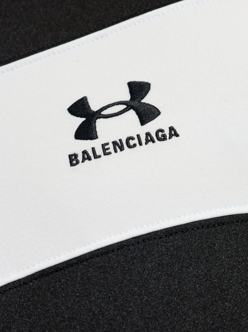 Logo-embroidered hoodie<BR/>BALENCIAGA I UNDER ARMOUR<BR/><BR/> 813821 TRVX28482 BALENCIAGA I UNDER ARMOUR