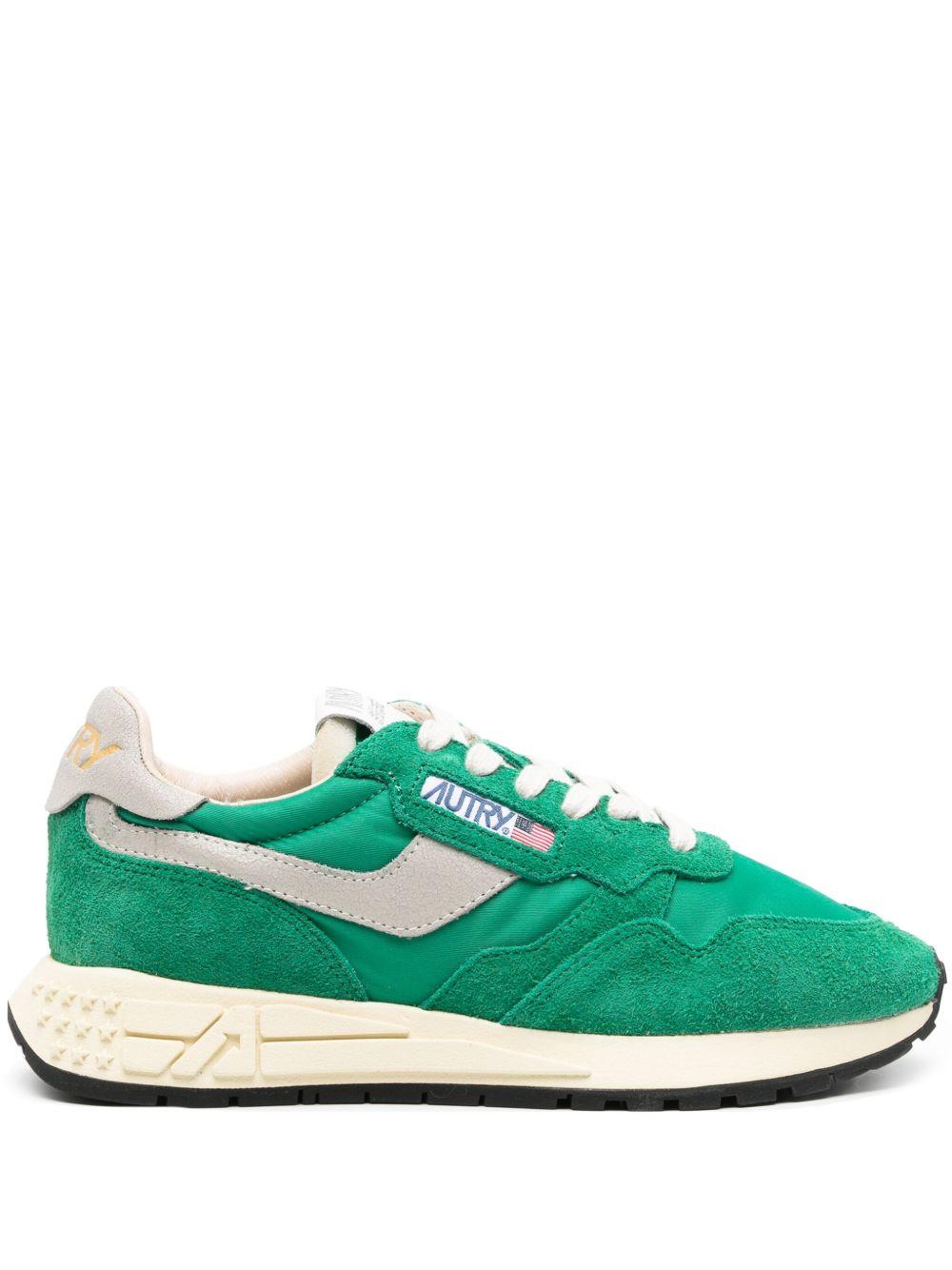 REELWIND LOW SNEAKERS WWLW NC03WHITE/GREEN AUTRY