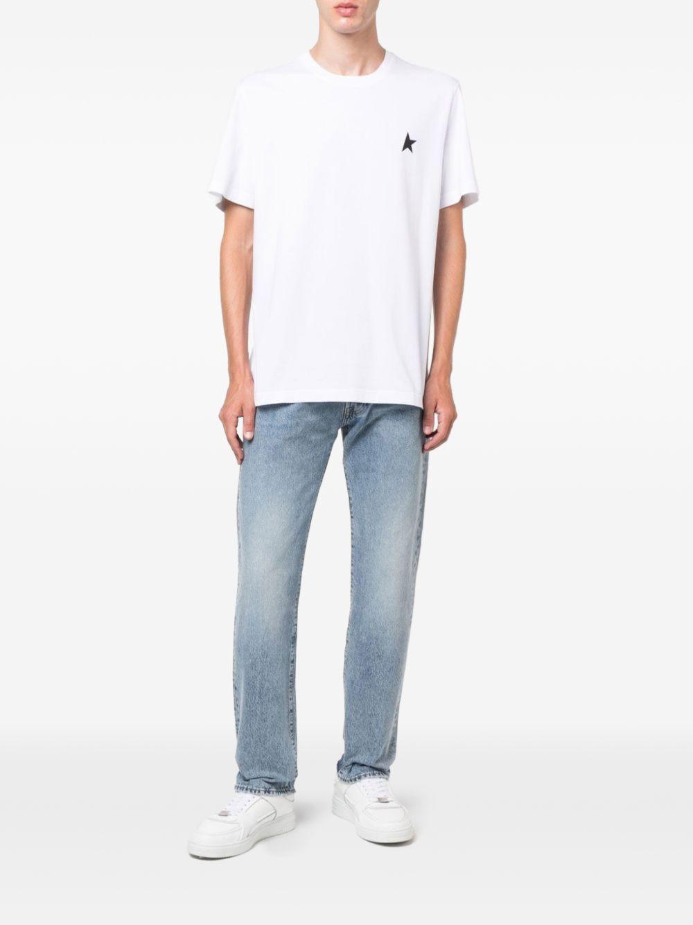 One Star-logo short-sleeve T-shirt GMP01220 P00059310364 GOLDEN GOOSE