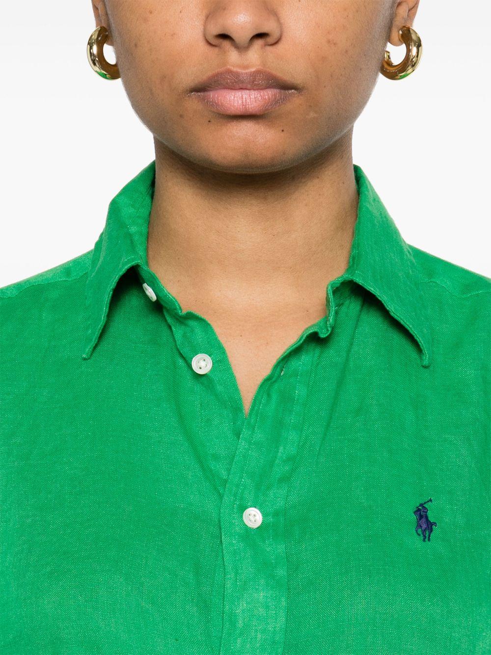 Logo shirt 211970730009 BRIGHT CLOVER POLO RALPH LAUREN