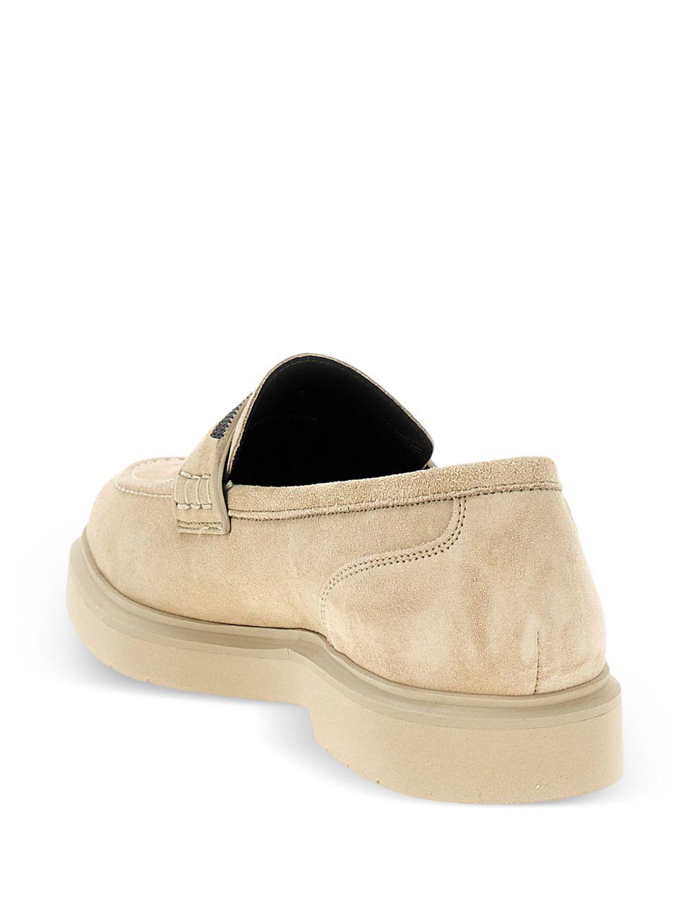 Beige loafers MZSFG2370 C7680 BRUNELLO CUCINELLI