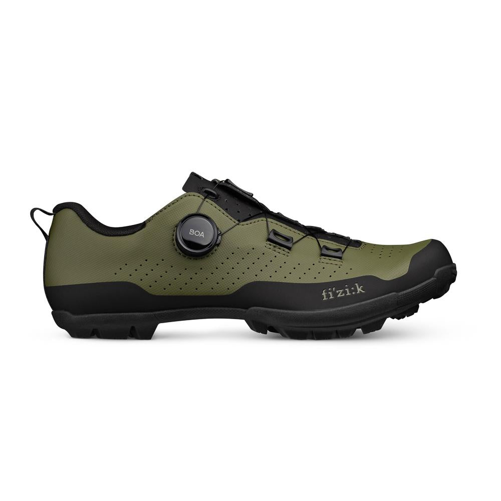 Black/green Terra Atlas Cycling shoes TEX2ETR1K 6110 FIZIK