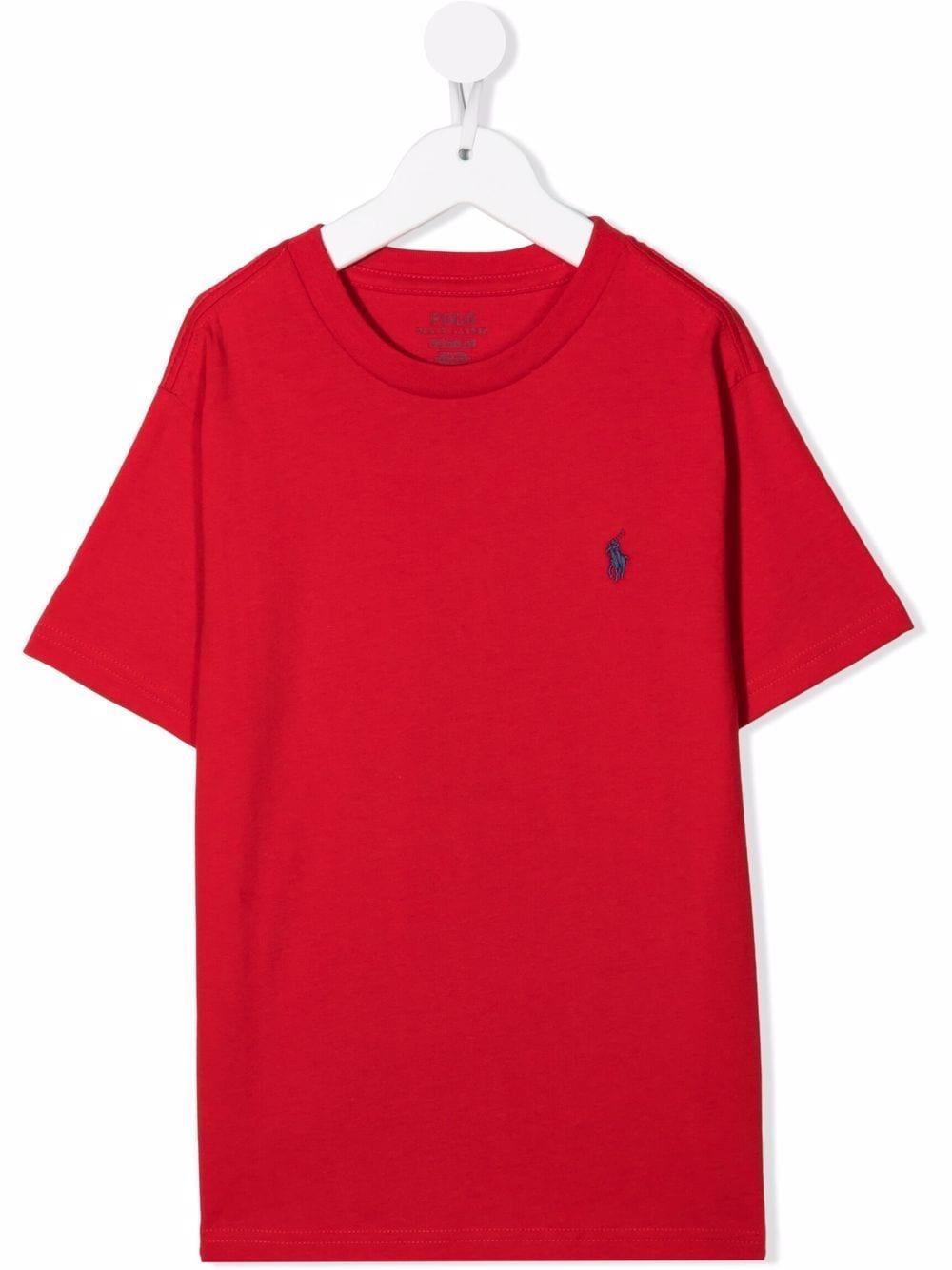Polo logo T-shirt 323832904038 RL 2000 RED POLO RALPH LAUREN KIDS
