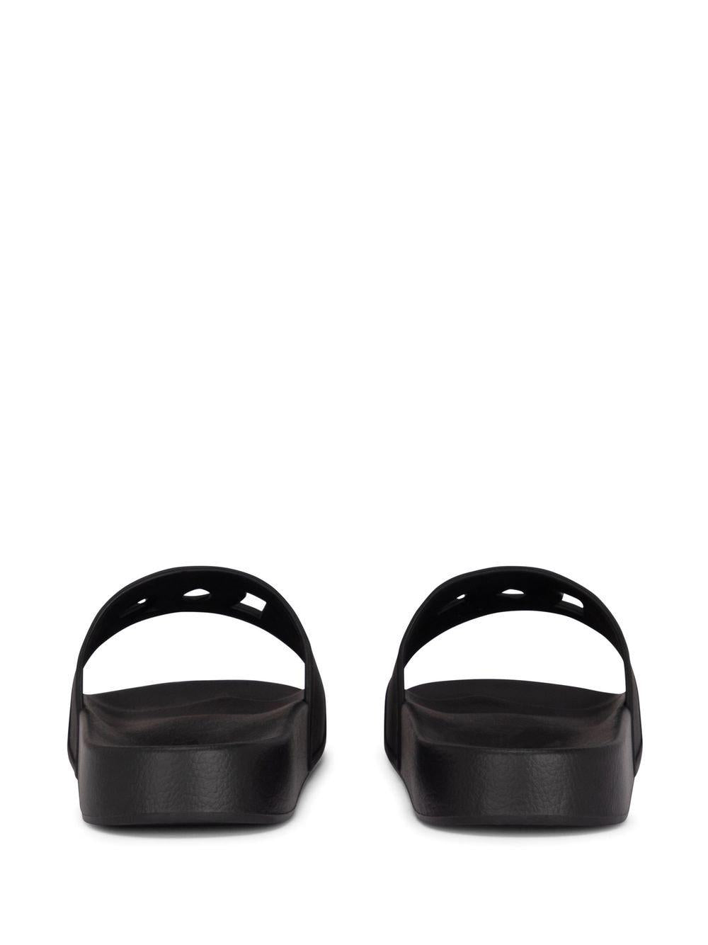 DG cut-out logo-lettering slides CW2079 AO6668B956 DOLCE & GABBANA