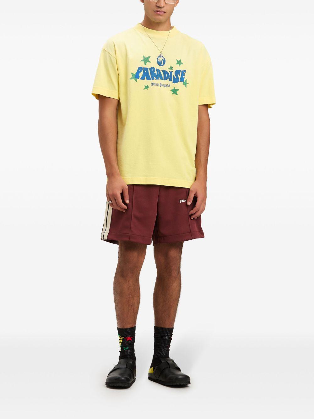 Paradise Palm T-shirt<BR/><BR/><BR/> PMAA001S25JER001 1845 PALM ANGELS