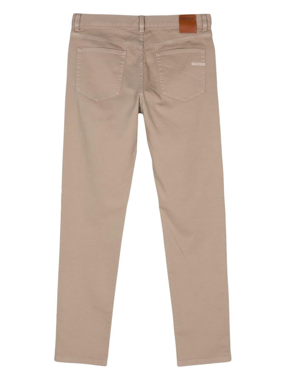 Logo-patch trousers<BR/><BR/><BR/> UEI45A8 CITYXN02 ZEGNA