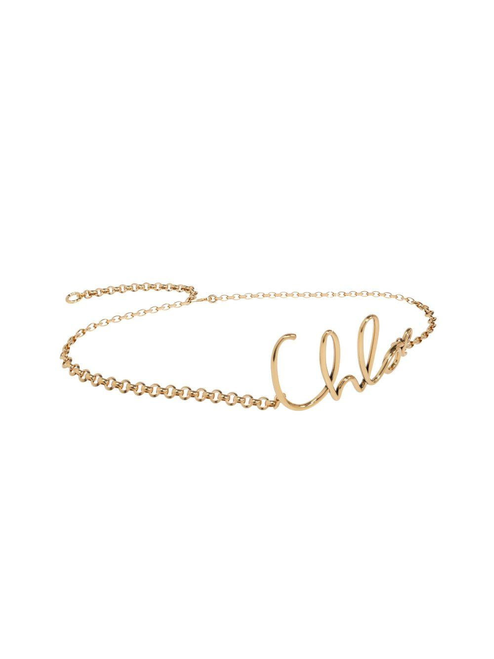 Chain brass belt<BR/><BR/><BR/> CHC24AC068CB7 9DC CHLOÉ