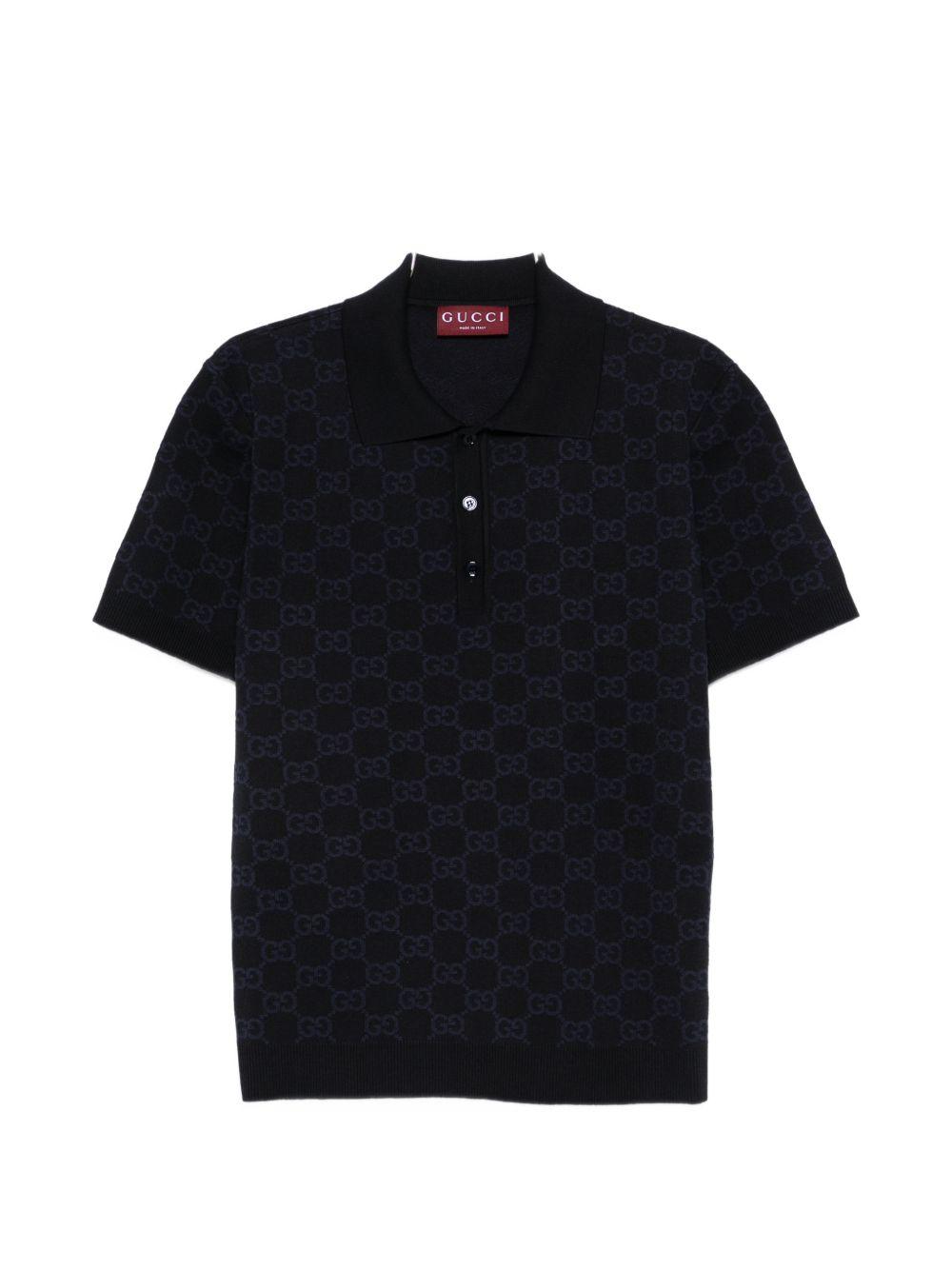 GG cotton silk jacquard polo shirt 855058 XKFEN4588 GUCCI