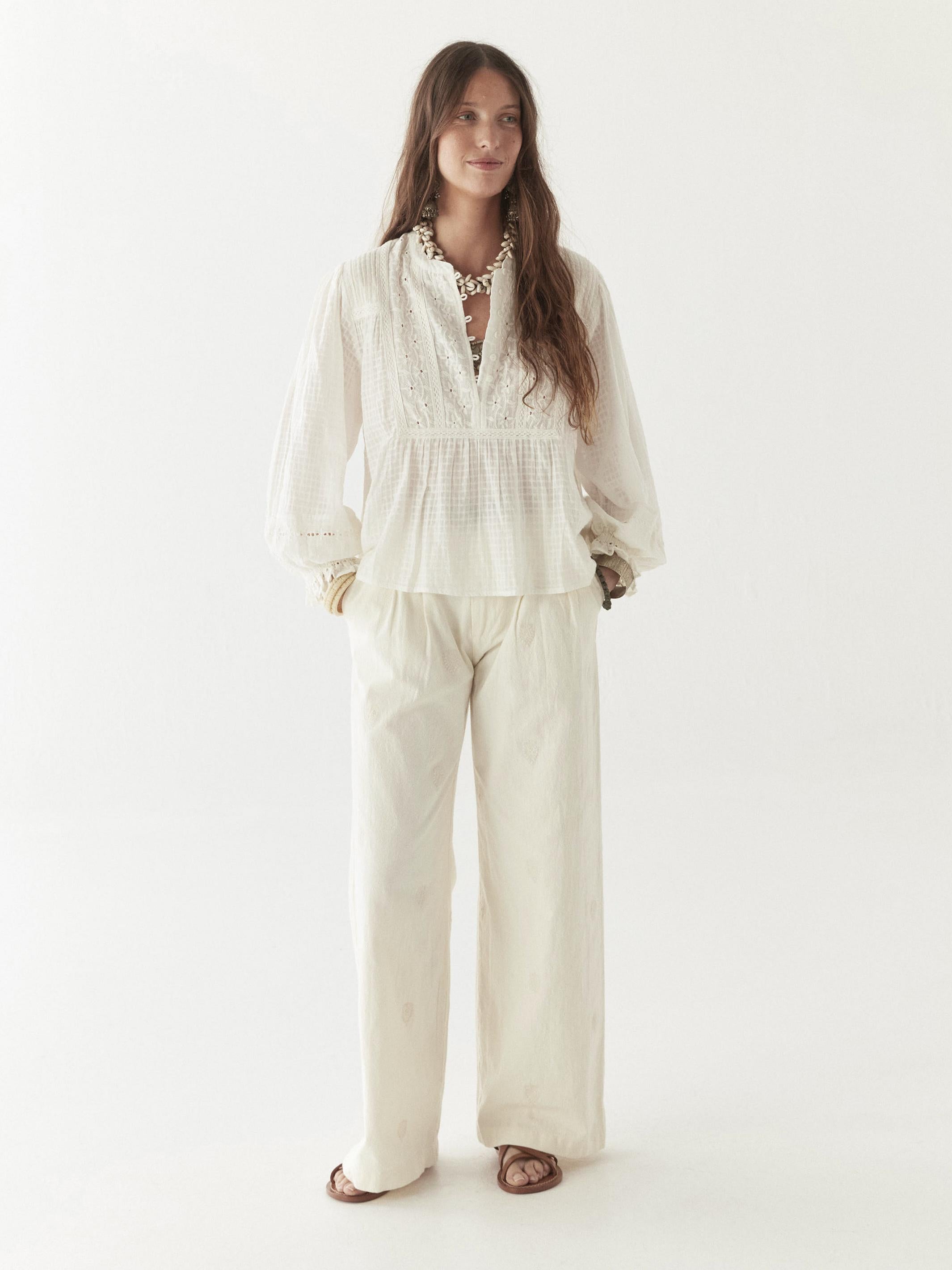 Lolo pants LOLO COQUILAGE MAISON HOTEL