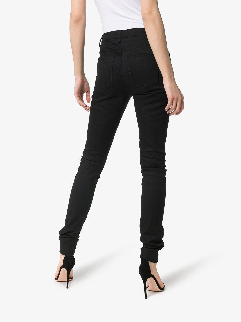 Stretch mid-rise skinny jeans 527379YO500 1080 SAINT LAURENT