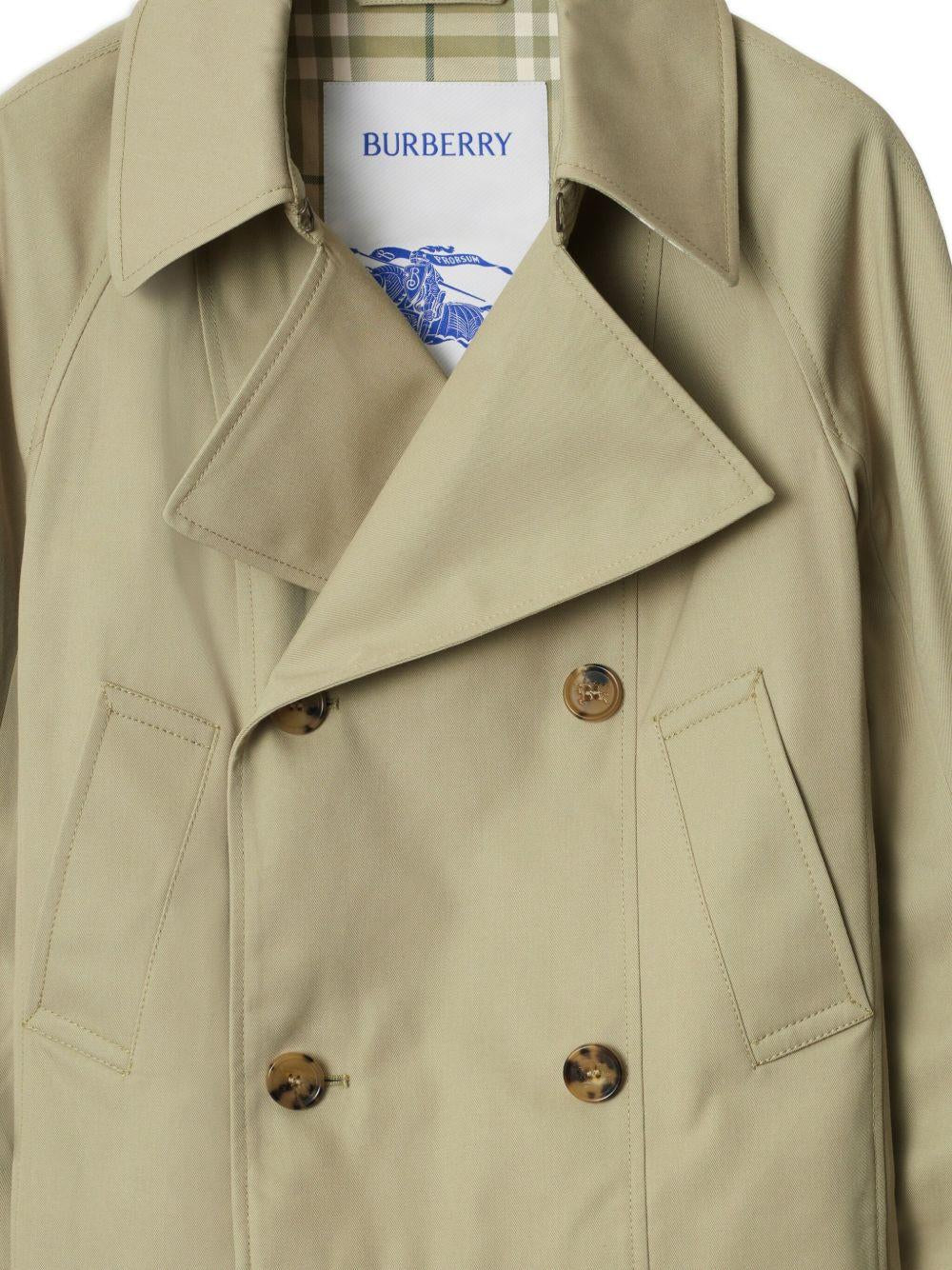 Cotton blend trench jacket 8106341 C2219 BURBERRY
