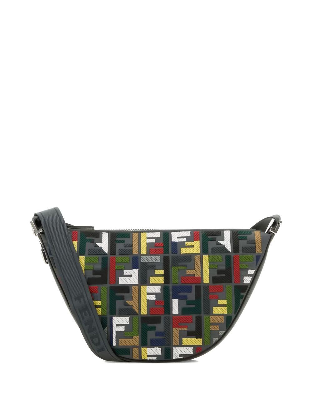 Melon bag in embroidered canvas 7VA635 ATSFF11RG FENDI