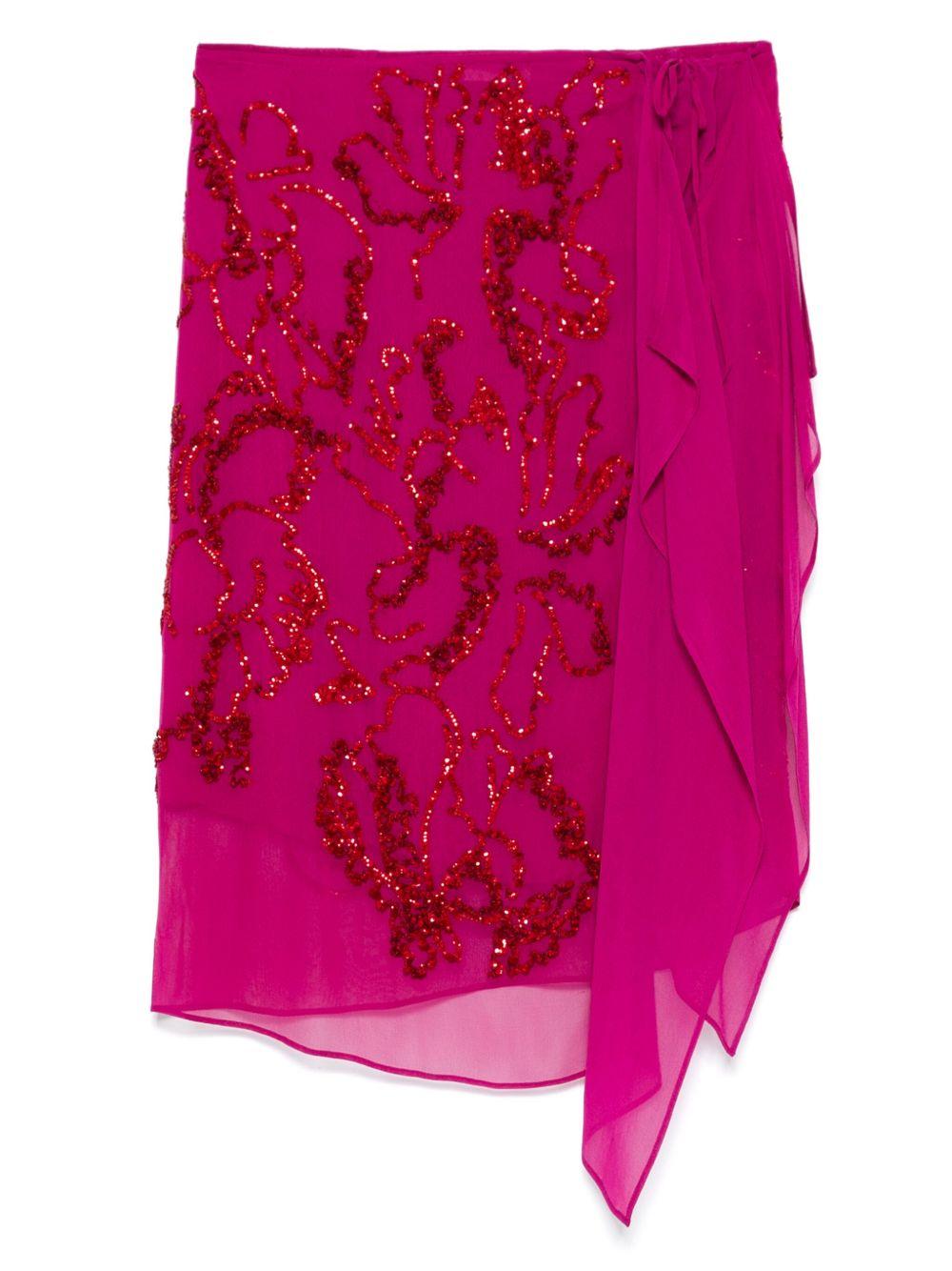 Sequin skirt 010843 1487304 DRIES VAN NOTEN