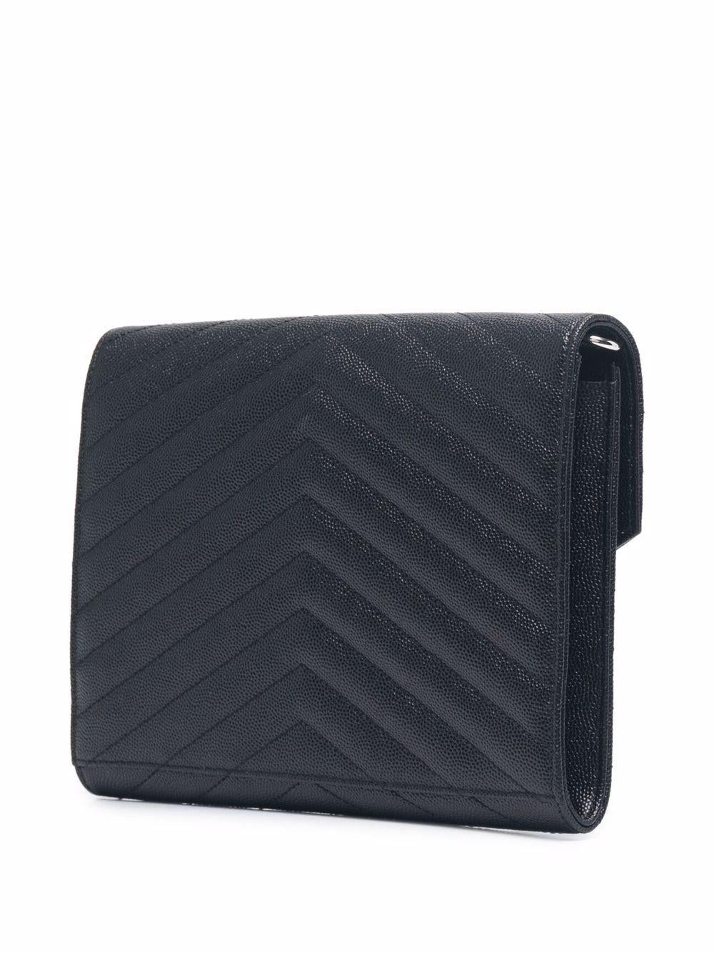 Cassandre matelassé flap pouch 617662BOW02 1000 SAINT LAURENT