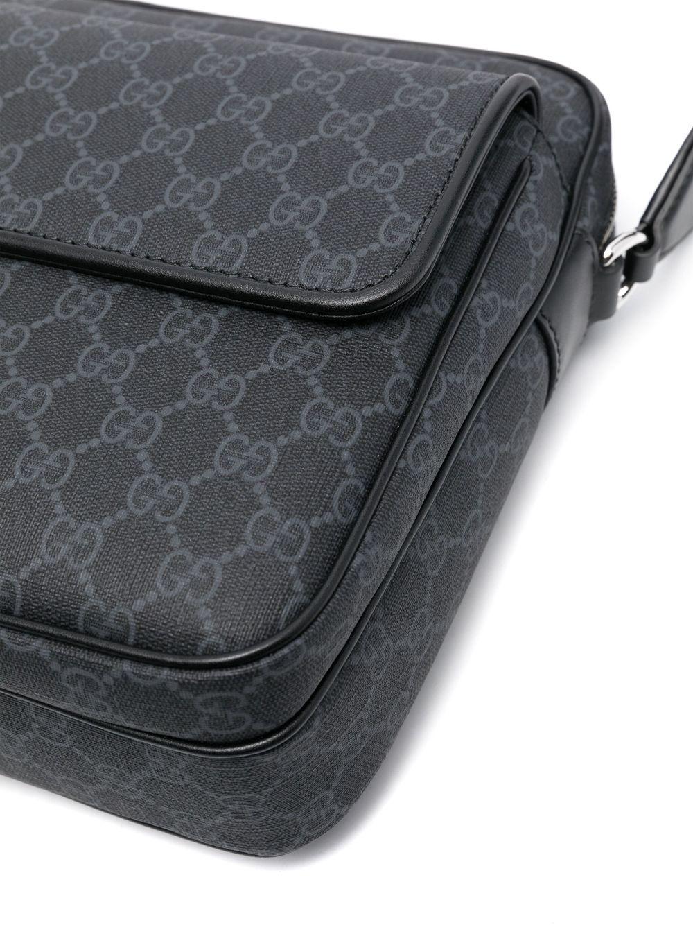 GG-print shoulder bag<BR/><BR/><BR/> 822071 FADJA1042 GUCCI