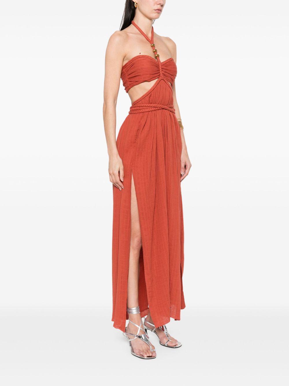 JUSTINE DRESS RO0782FA C2J11I11BO ISABEL MARANT