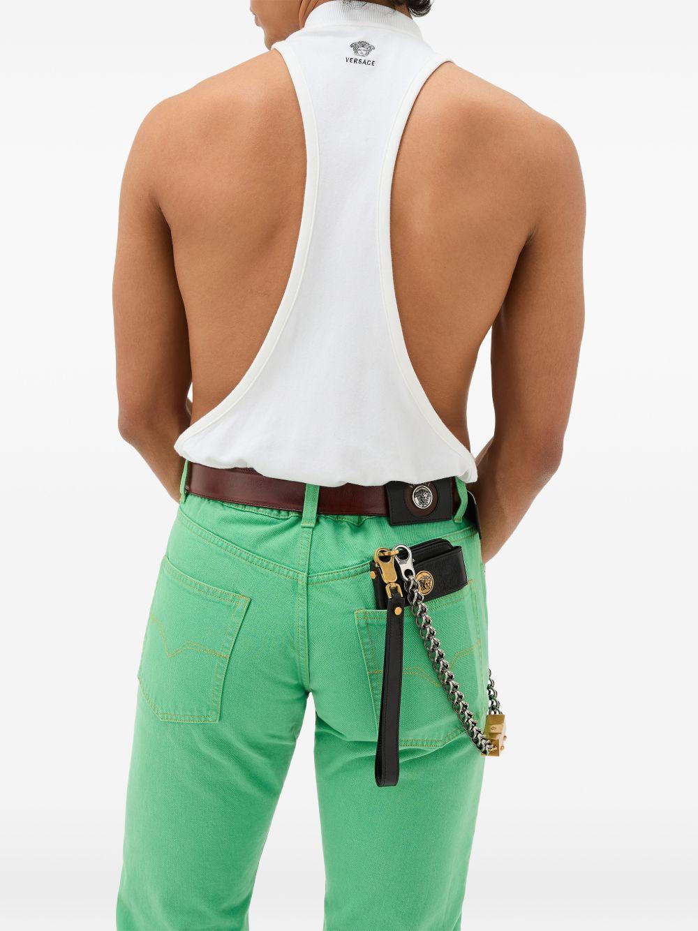 Stretch Cotton-Jersey Tank Top 1023750 1A178881W000 VERSACE