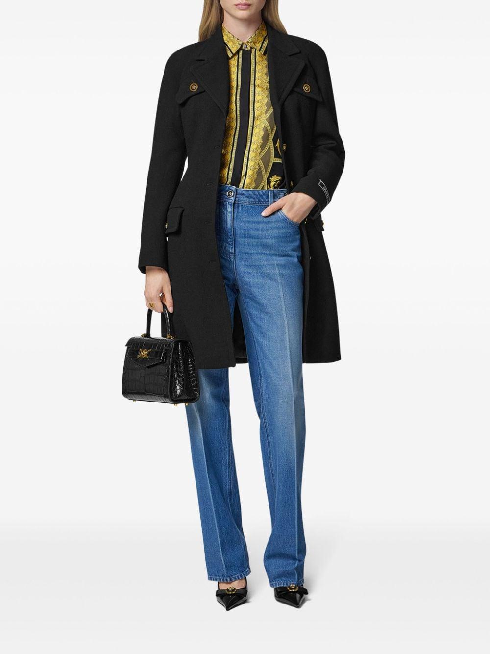 La Coupe des Dieux silk shirt<BR/><BR/><BR/> 1001360 1A115285BC60 VERSACE