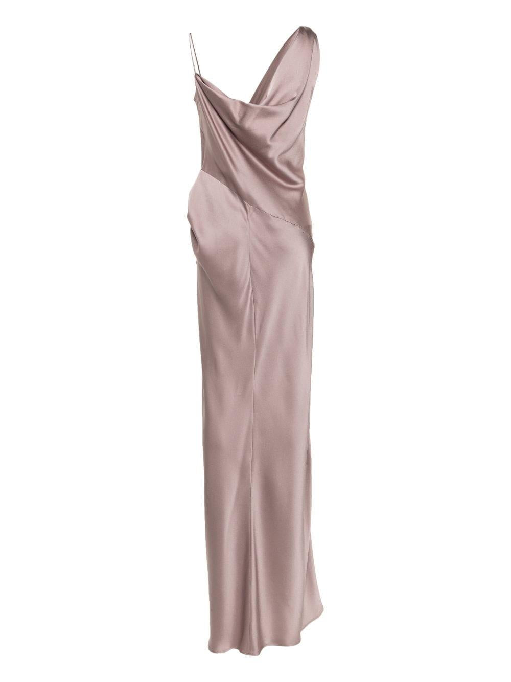 Slyp-on satin dress 011054 9067313 DRIES VAN NOTEN