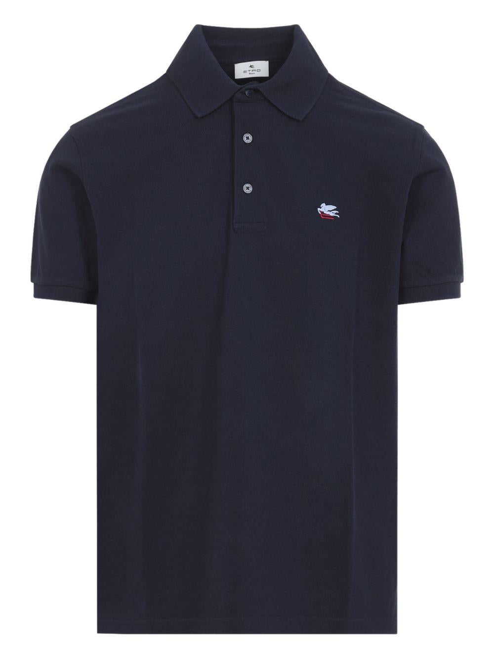 COTTON PIQUET POLO SHIRT WITH PEGASUS EMBROIDERY MRMD0005 AU135B0065 ETRO
