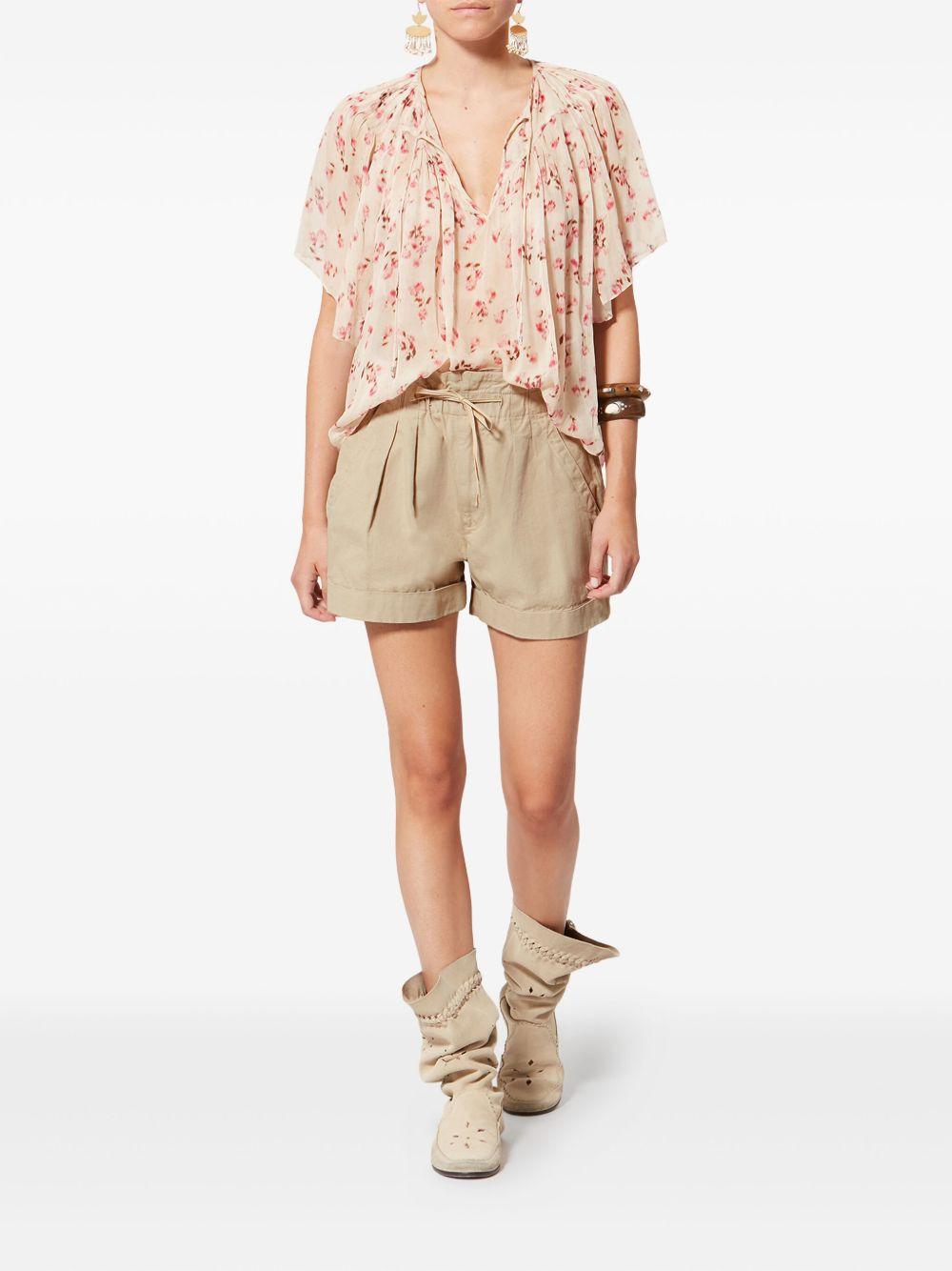 nirma short SH0256FA D1G04E90BE MARANT ÉTOILE