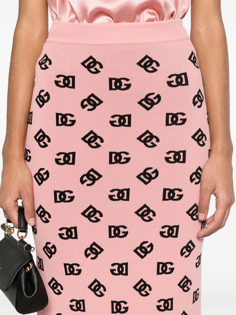 DG-jacquard pencil skirt<BR/><BR/><BR/> FXO02T JFMGTF0473 DOLCE & GABBANA