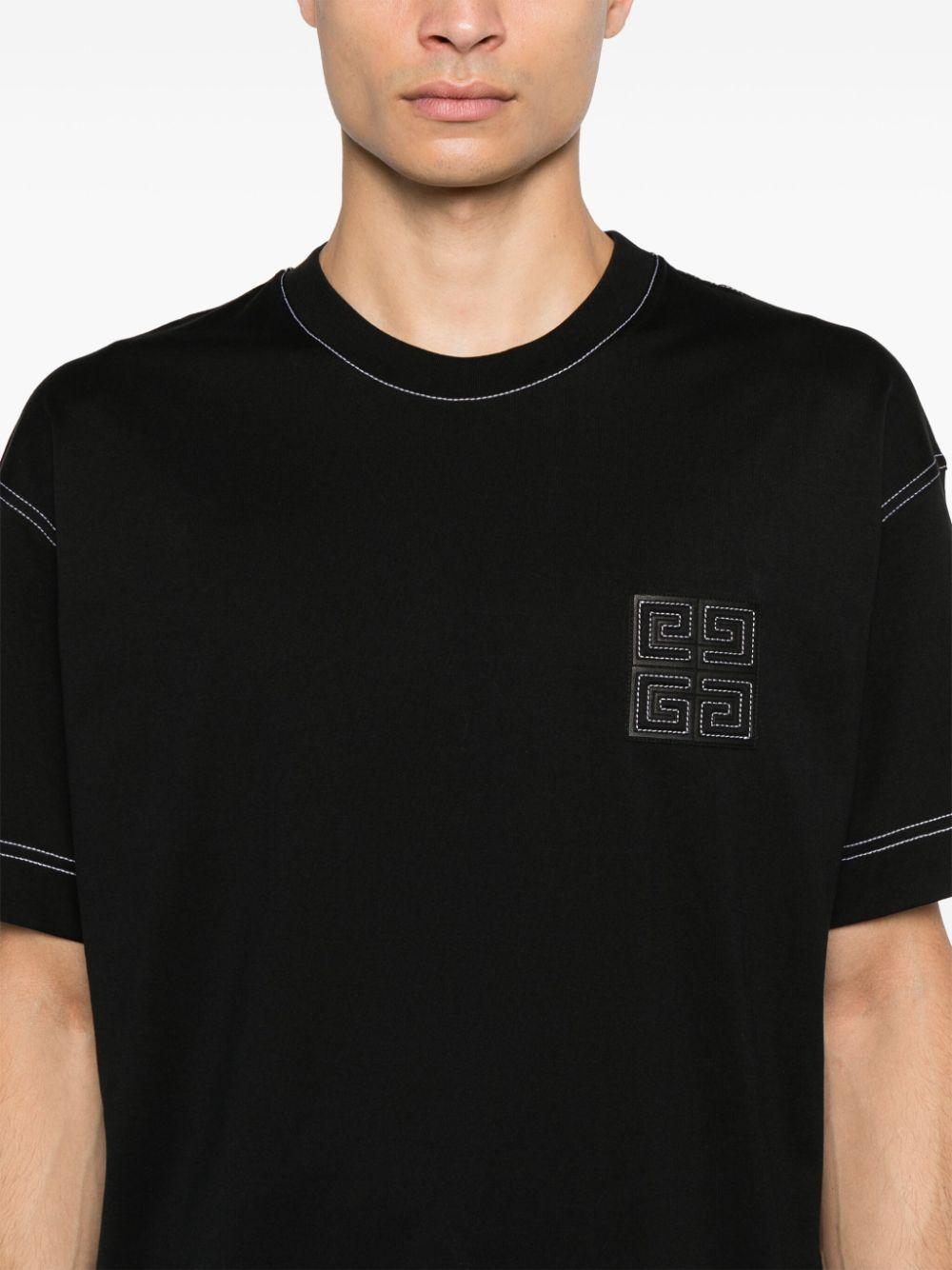 4G-motif T-shirt<BR/><BR/><BR/> BM71MG3YPQ 004 GIVENCHY