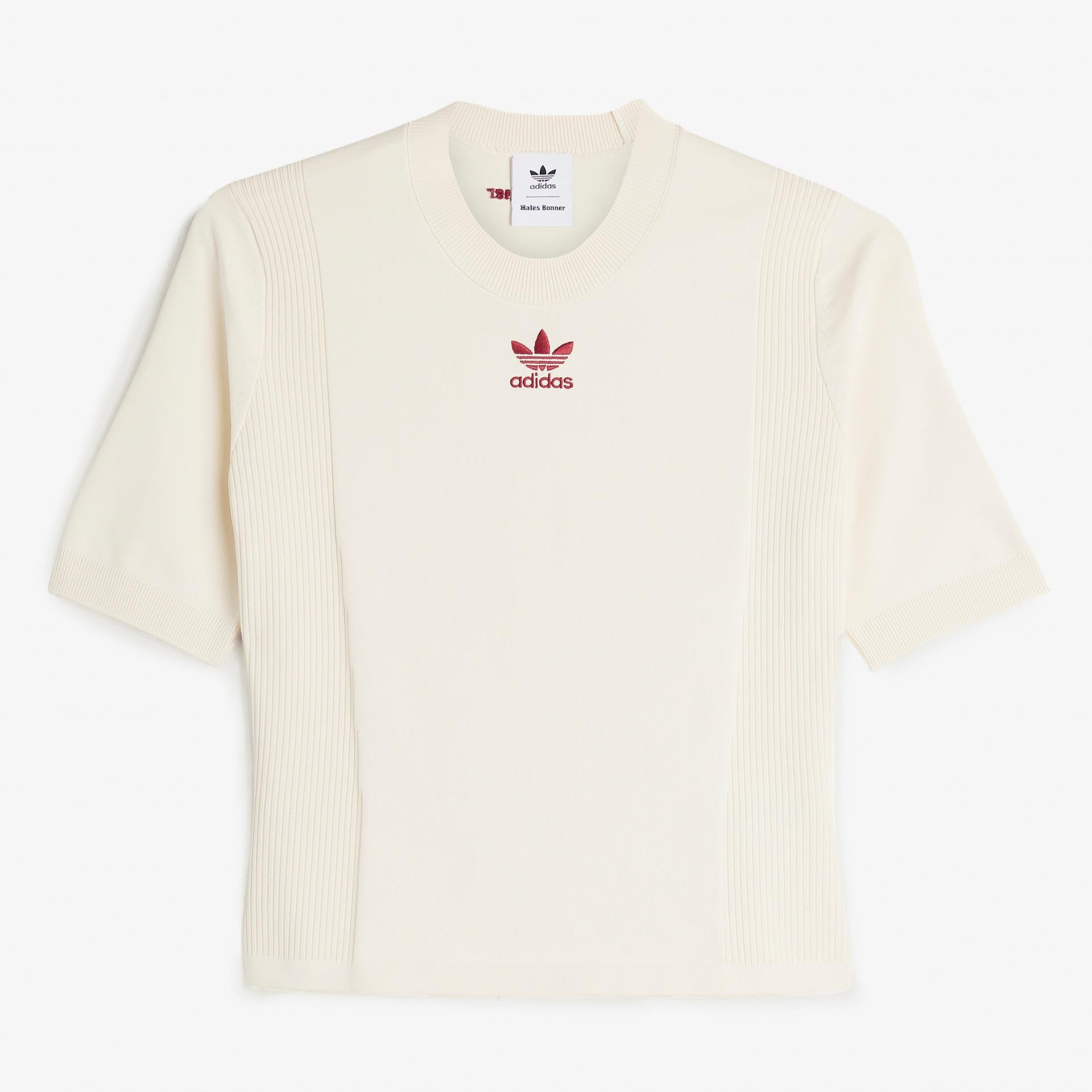 Medium Sleeve Knit Mock JL9587 WONDERWHITE ADIDAS x Wales Bonner